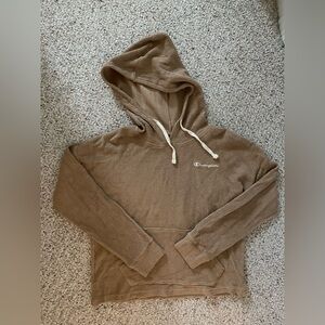 Champion Tan Pullover Sweater Relaxed Fit